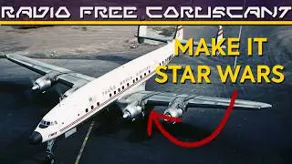 I Turned THIS PLANE into a STAR WARS Ship | Lockheed Super Constellation