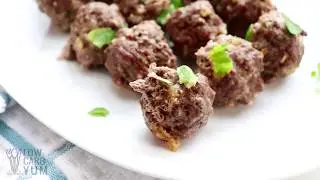 Low Carb Keto Instant Pot Meatballs