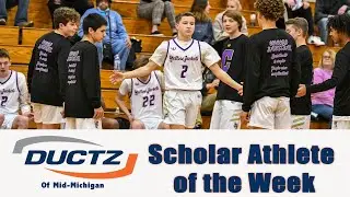 Ductz of Mid-Michigan Presents the Scholar Athlete of the Week: Isaac Waldron from Concord