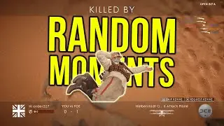 Battlefield 1 Beta Random Moments | Roadkills, Dusting, Funny Glitches & Bugs