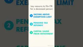 Income Tax Filing for Deceased: a Legal Heir | Zfiling |#zfiling