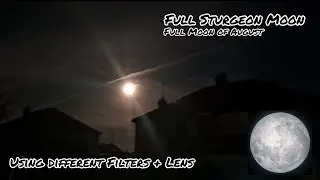 August Sturgeon Moon - Full Moon of August