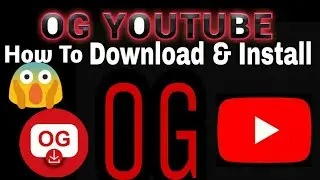 Black Youtube Edition| OG Black Youtube App| Black YouTube Apk|Official Anurag