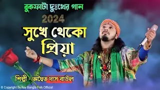 সুখে থেকো প্রিয়া ! SUKHE THEKO PRIYA ! অদ্বৈত দাস বাউল ! ADWAITA DAS ! বুকফাটা দুঃখের গান ,SAD SONG