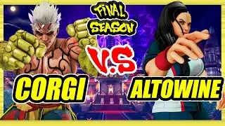 SFV CE 🔥 Corgi (Kage) vs Altowine (Laura) 🔥 Ranked Set 🔥 Street Fighter 5