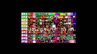 SPRUNKI ALL PHASES (P#1&ndash;P#10) Cute to terrifying. #sprunki #shorts