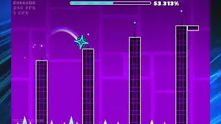 Geometry Dash | Stereo Madness but with hacks | CoderQC