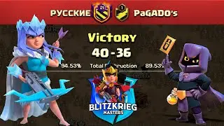 BlitzKrieg Masters РУССКИЕ vs PaGADO's