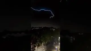 Most Insane Lightning 🌩️ Captured #shorts
