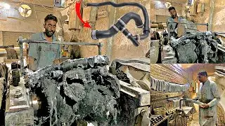 How Radiator Hose Pipe Are Manufacture in Local Factory || Production Process of RadiatorHose Pipe