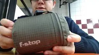 Camera lens case pouch (foam padded) - f-stop Lens Barrel (small)