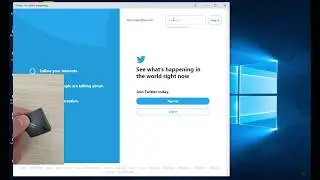Hideez Key can input password to Progressive Web Apps (PWA) for Windows