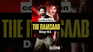 The RajaSaab 1st Day Collection 😱 | Prabhas Film Opening Day Box Office | #Shorts #prabhas