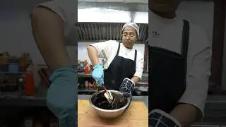 Fudge Brownie X @SinfulFoodie  #shorts #recipe #creatorbusiness