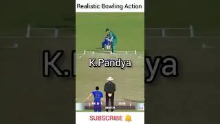 Real cricket 22 - New Bowling Actions added 💥 #shorts