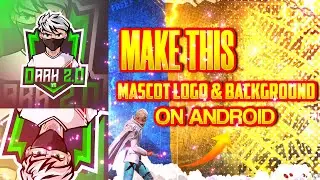 Free Fire Mascot Logo Tutorial || Mascot Logo || MOB GAMER BOY