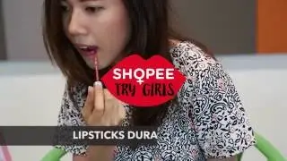 Lipstick Durability Test | Shopee Try Girls