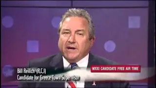 Bill Reilich (R,C,I), Candidate for Greece Town Supervisor
