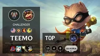 Teemo Top vs Sylas - NA Challenger Patch 10.6