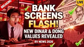 🚨 BANK SCREENS FLASH NATIONWIDE: New Dinar & Dong Rates Revealed! ⚡💰