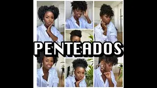 PENTEADOS EM CABELO FINALIZADO COM ROLOS