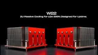 Dynatron W22 &ndash; 2U Passive Air Cooler