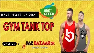 Pack of 4 Printed Gym Tank Top| PakBazaar.pk | Men's Favorite Clothing | Online Shopping Store