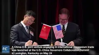 China-U.S. magnesium joint venture launched at Governors' Summit in Kentucky