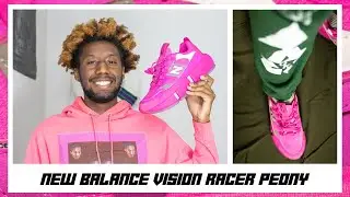 Jaden Smith New Balance Vision Racer Peony - On Foot Review