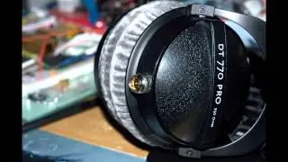 Beyerdynamic DT770 PRO's with 4pin mini-XLR mod