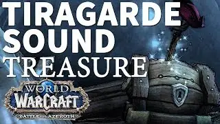 Singed Treasure Map Tiragarde Sound WoW BfA Chest