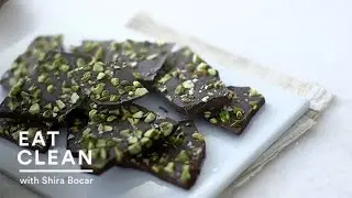 Dark Chocolate-Pistachio Bark - Eat Clean with Shira Bocar