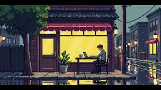 Take a break.  Warm jazz Coffee Shop Vibes. Relaxing Lofi with City Ambience