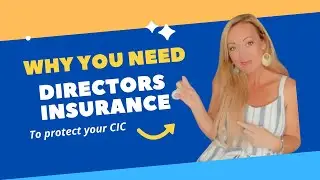 Why you need directors insurance & Public Liability insurance to protect your CIC