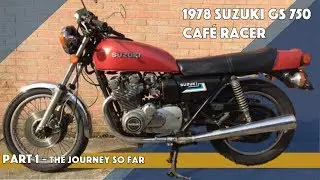 Cafe Racer build Suzuki GS 750 (Part 1)