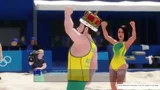 First Beach Volleyball Victory 🏆 trophy. Olympic Games Tokyo 2020 on PS4