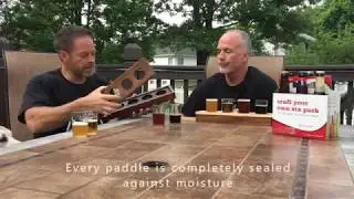 Fat Bottom Flights - The World's FIRST Chilled Beer Flight Paddle