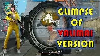 FREEFIRE GLIMPSE OF VALIMAI VERSION/ HEADSHOTS BEAT SYNC