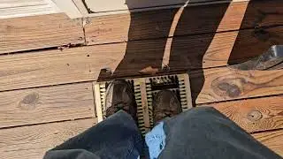SCRUBIT Boot Scraper Brush Flat Door Scrubber Mat All Weather Shoes & Boots Cleaner, Snow, Dirt