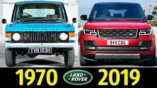 Range Rover - Эволюция (1970 - 2019) ! История Модели !