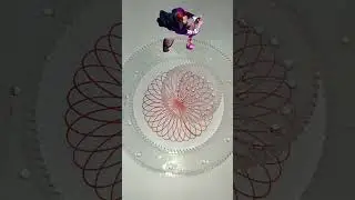 😍 Monkey Tail Spirograph ❣️⭕ #shorts #spirograph #satisfying #diy #art #onepiece