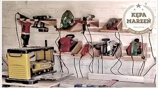 Jak zrobić półkę na ścianę na narzędzia - Elektronarzędzia...