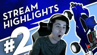 Rocket League Plays and Funny Moments | CorruptedG Stream Highlights #2