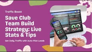 🔥 Save Club Team Build Strategy | Promotion Tips, and Rotator Walkthrough with Worldprofit Traffic!