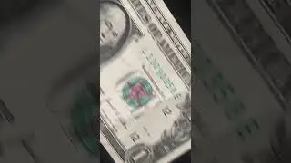 Rare 2021 $1 Dollar Bill With A Red Star? Anyone Have Info? #papermoney