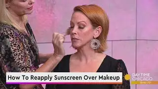 How To Reapply Sunscreen Over Makeup