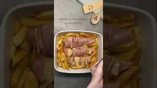 Pui cu bacon si cascaval | Reteta simpla si rapida | Aplicatia Ce Gatim