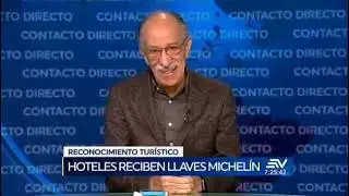 Casa Gangotena y Mashpi Lodge recibieron llaves (Keys) de The MICHELIN guide 2025