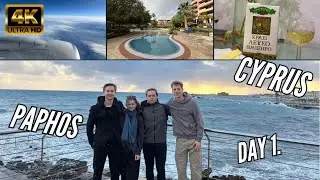 PAPHOS CYPRUS | Day 1. | Winter Mood | 4K