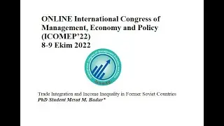 PhD Student Mesut M. Badur*